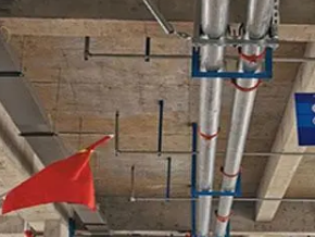 环翠管廊支架的安装方法